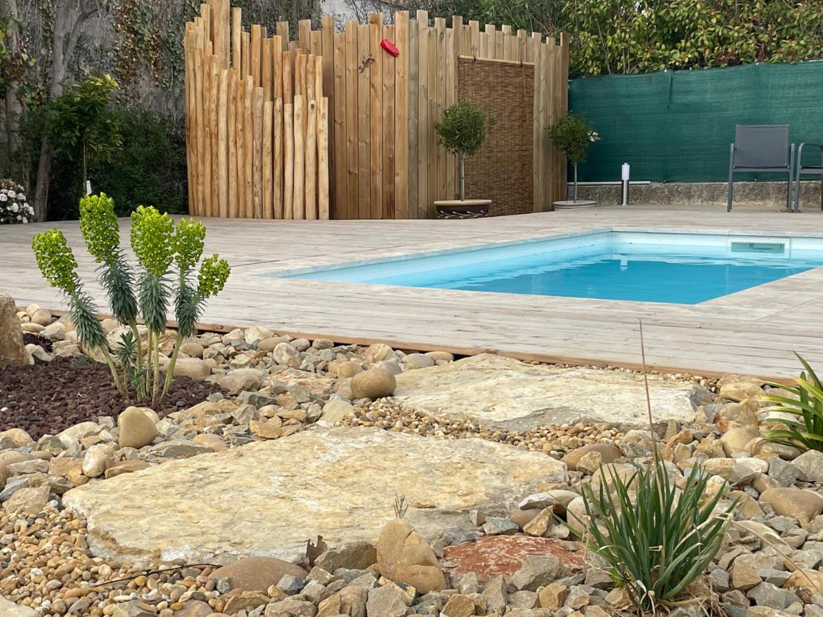 Mas Provencale Jardin Piscine Villa Saint-Cyr-sur-Mer Ngoại thất bức ảnh
